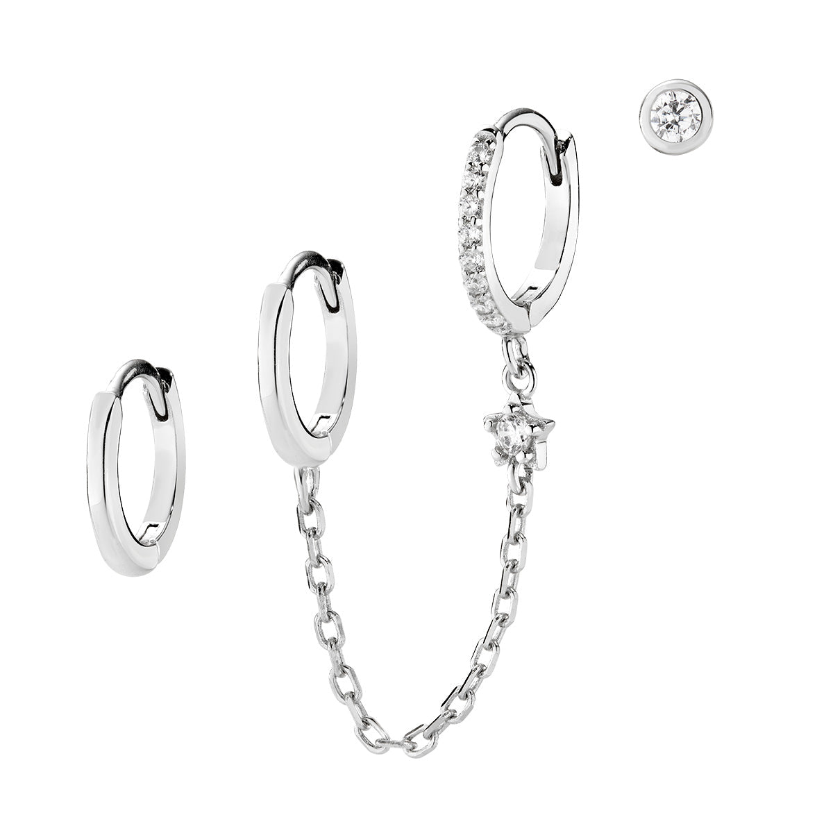 Sterling zilveren oorbellen